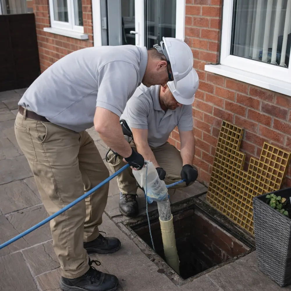 Blocked drain repair service in Dagenham